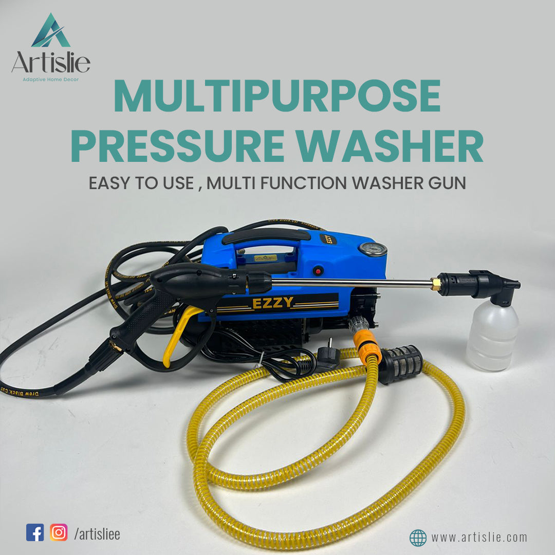 12 Feet Solar Cleaning Brush & Pressure Washer